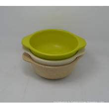 (BC-B1036) High Quality Eco Bamboo Fiber Tableware Baby Bowl